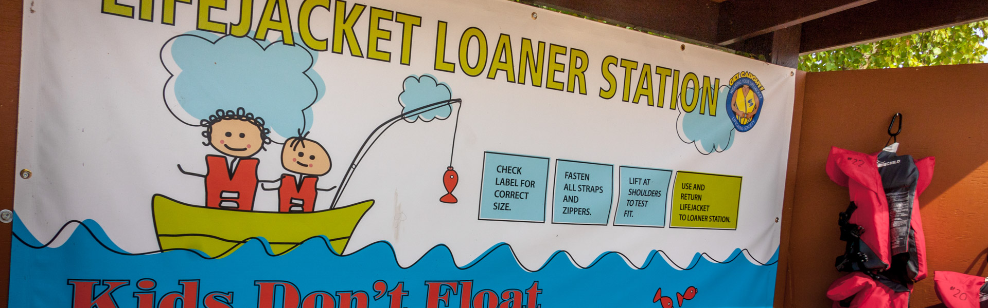Life Jacket Loaner Stations