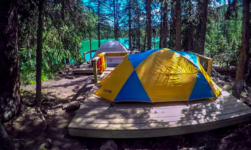 Lillian Lake Backcountry Campground, Spray Valley Provincial Park