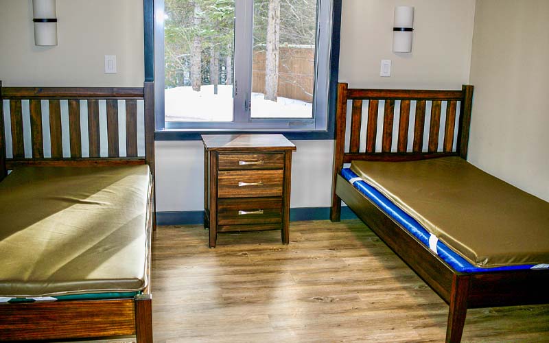 two bedroom cabin - bedroom two