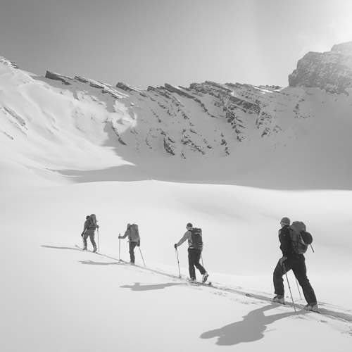 Headwall Bowl, Complex Terrain