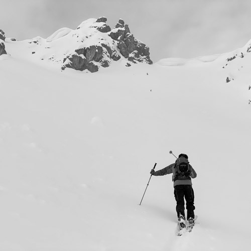 Purple Col, Complex Terrain