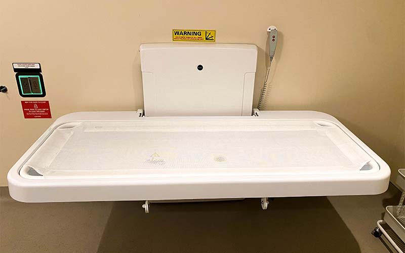 Universal Washroom – Adult change table