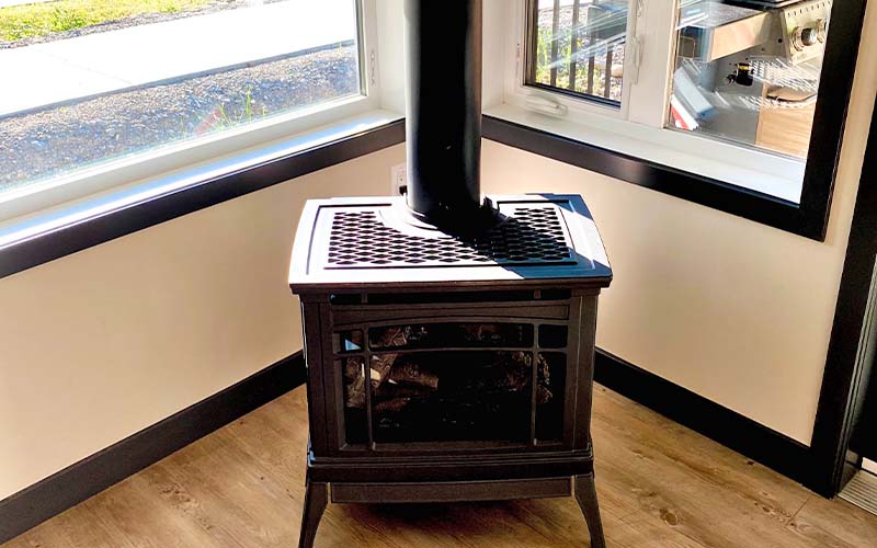 Gas fireplace